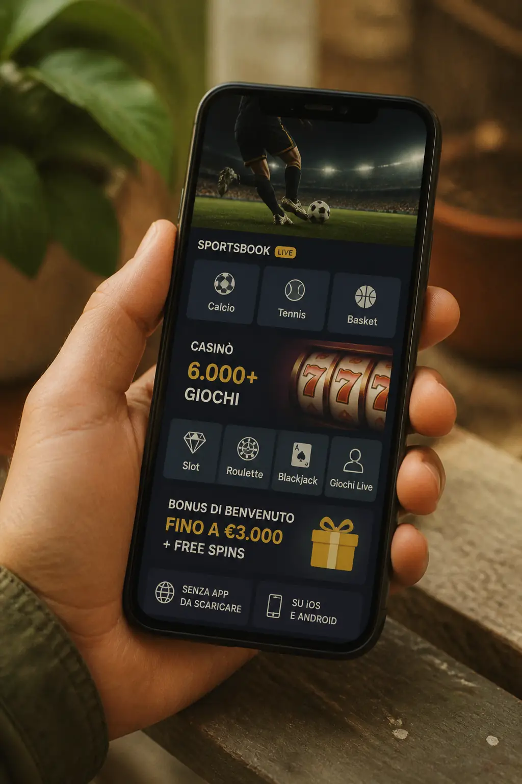 Sportuna App Mobile: Casinò e Sportsbook su iOS/Android visual guide for Sportuna