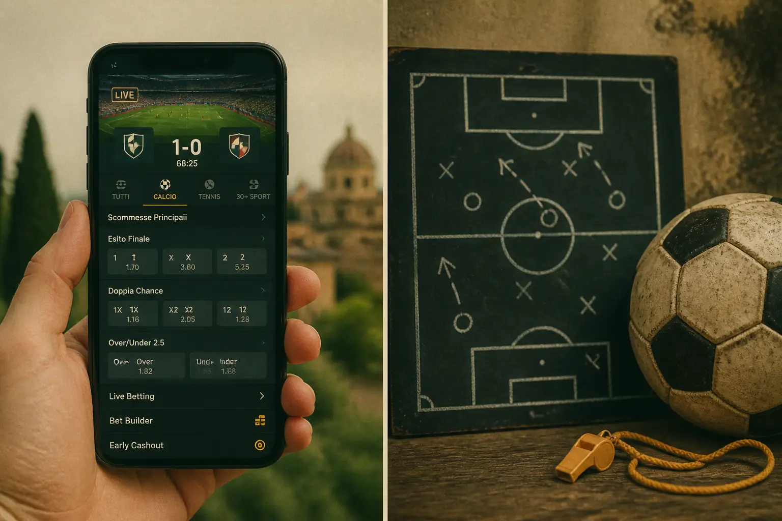 Sportuna Calcio: scommesse sportive e live betting visual guide for Sportuna